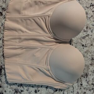 Natori Cream Bustier Bra